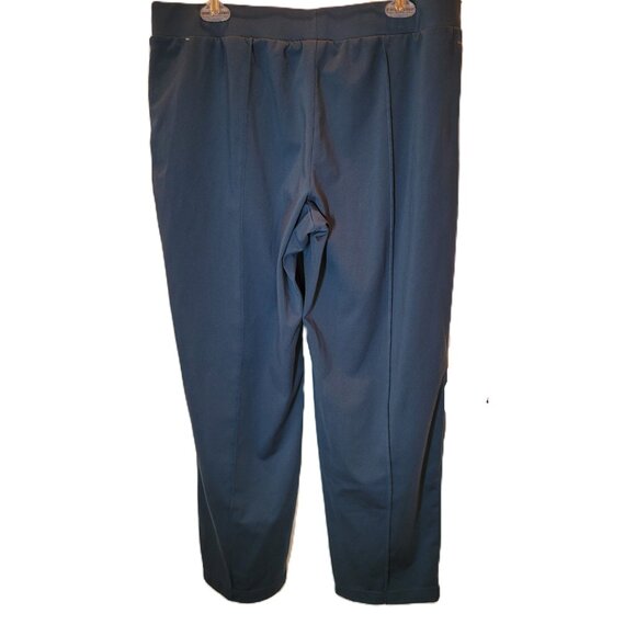 Mondetta Performance and Luxury Pintuck Pull-On Pants Dark Teal XL - Picture 5 of 10